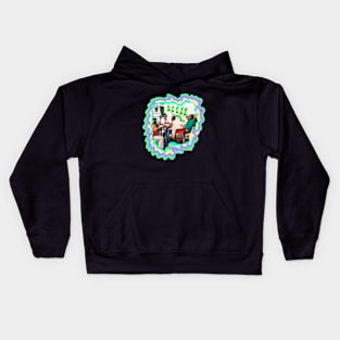 CARD GAME ON THE STREET Kids Hoodie